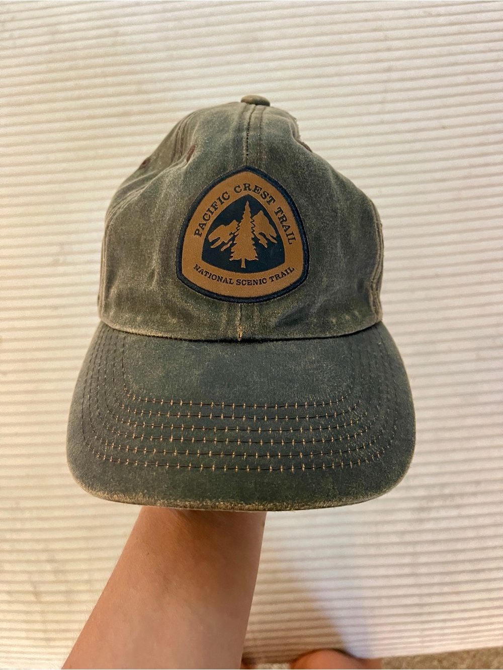 Pacific Creat Trail National Scenic Trail Baseball Cap Hat